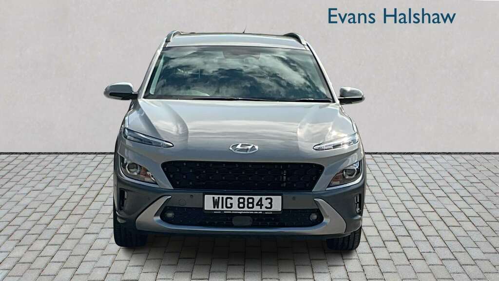Hyundai Kona 1.6 Gdi Hybrid Premium Dct 2023 WIG8843 Grey #3