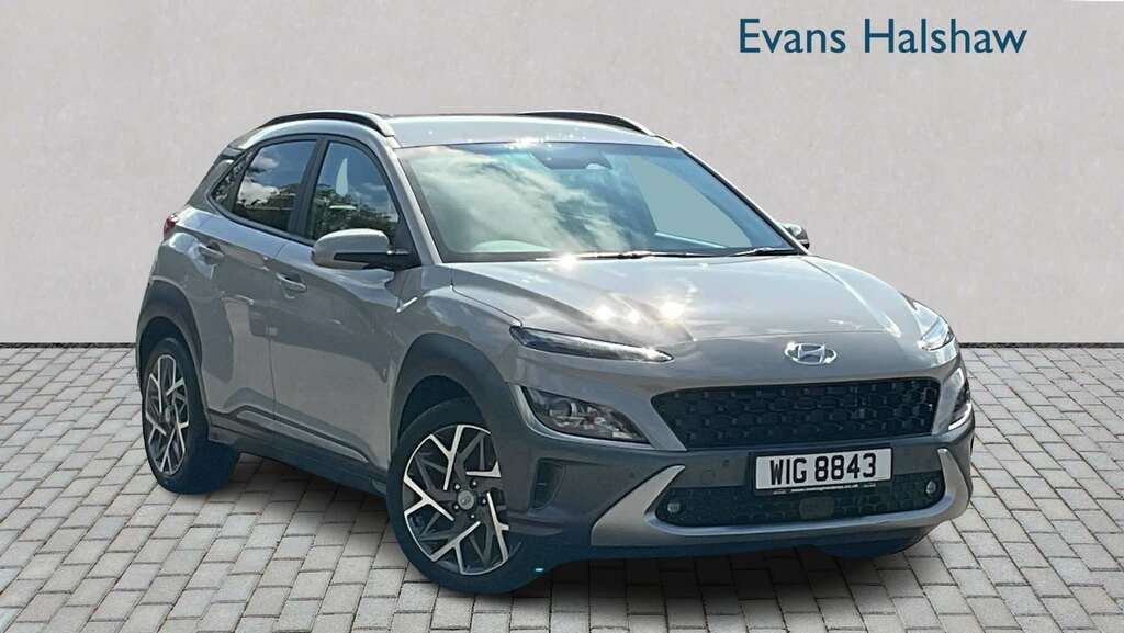 Hyundai Kona 1.6 Gdi Hybrid Premium Dct 2023 Grey