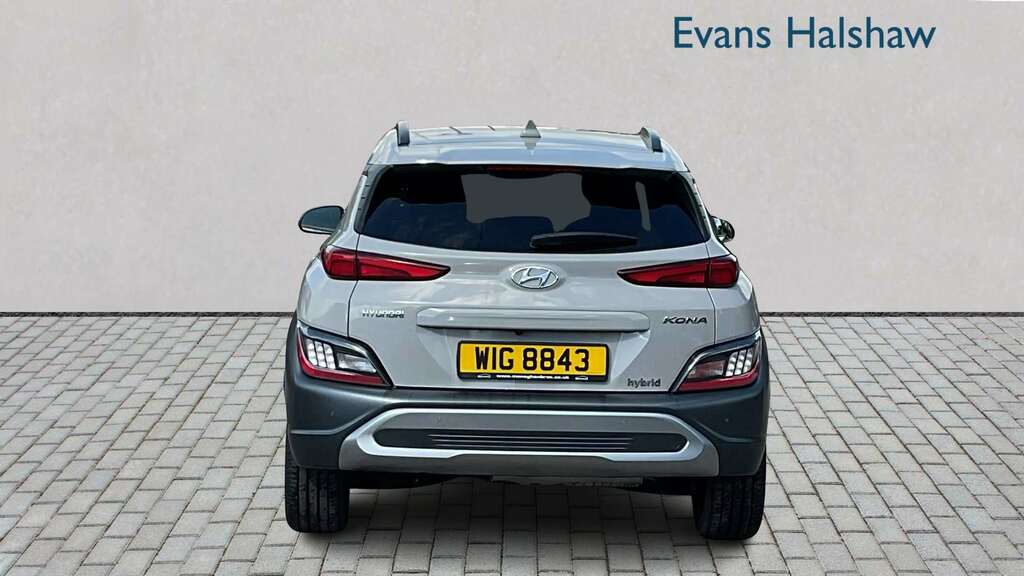 Hyundai Kona 1.6 Gdi Hybrid Premium Dct 2023 WIG8843 Grey #4