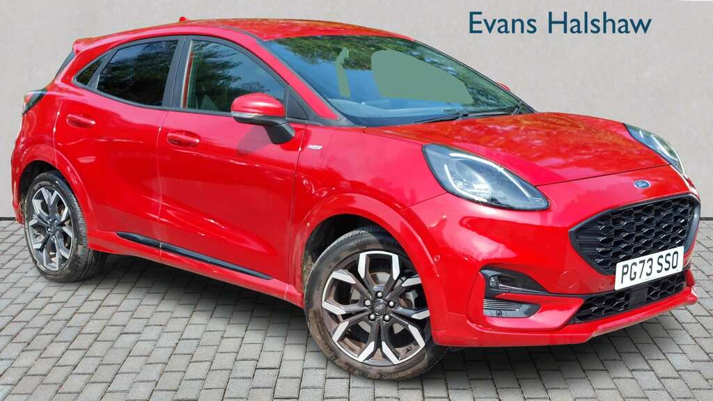 Ford Puma 1.0 Ecoboost Hybrid Mhev St-line X Dct 2024 Red
