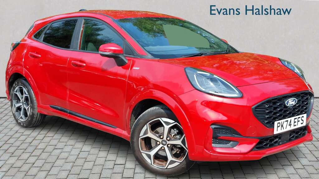 Ford Puma 1.0 Ecoboost Hybrid Mhev St-line 2024 Red
