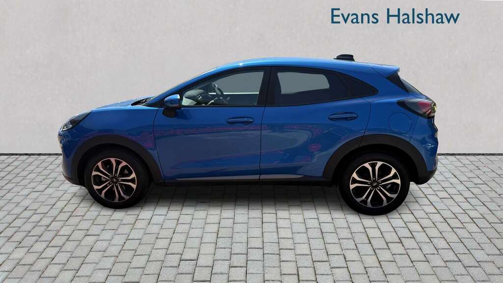 Ford Puma 1.0 Ecoboost Hybrid Mhev Titanium 2024 KJ24UVT Blue #3