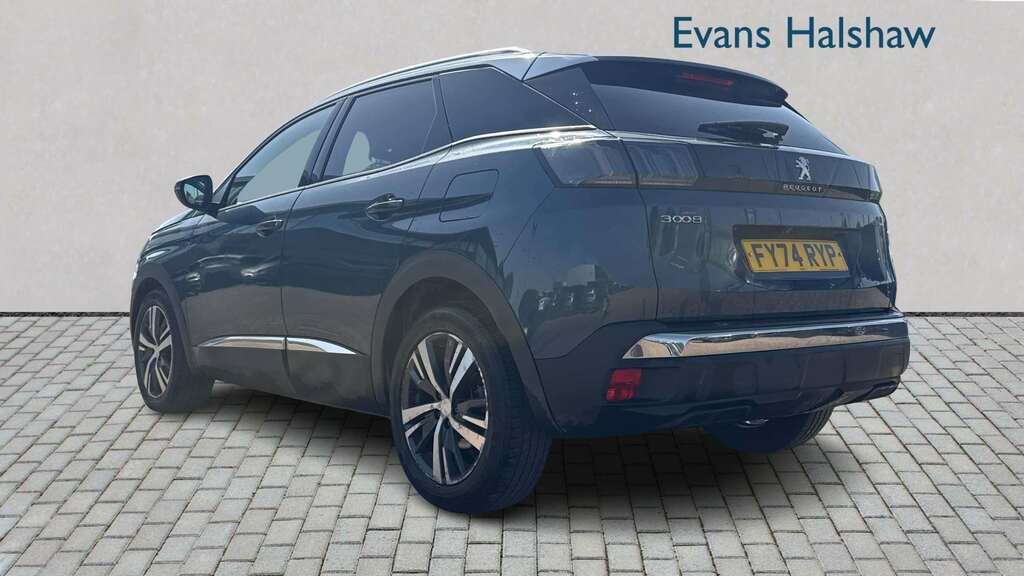 Peugeot 3008 1.6 Hybrid 180 Allure E-eat8 2024 FY74RYP Blue #2