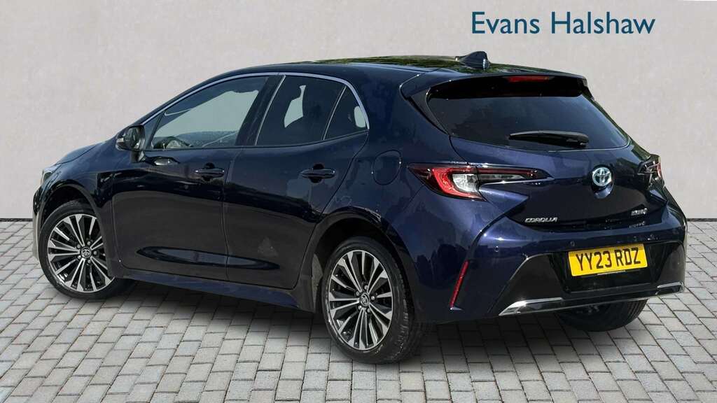 Toyota Corolla 1.8 Hybrid Design Cvt 2023 YY23RDZ Blue #2