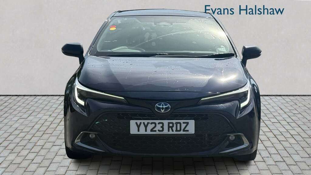 Toyota Corolla 1.8 Hybrid Design Cvt 2023 YY23RDZ Blue #3