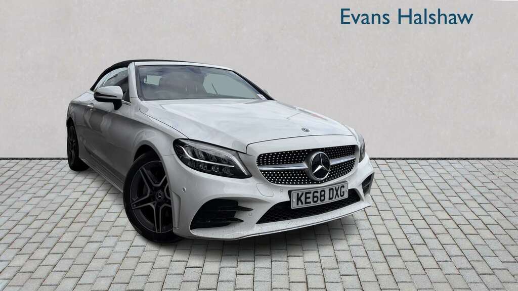 Mercedes-Benz C Class C220d Amg Line 9G-tronic 2018 White