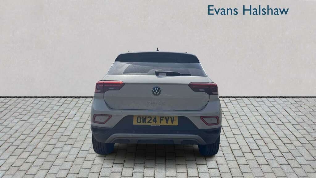 Volkswagen T-Roc 1.5 Tsi Match Dsg 2024 OW24FVV Grey #4
