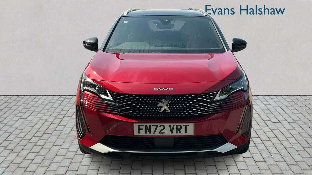 Peugeot 5008 1.2 Puretech Gt Premium Eat8 2022 FN72VRT Red #3