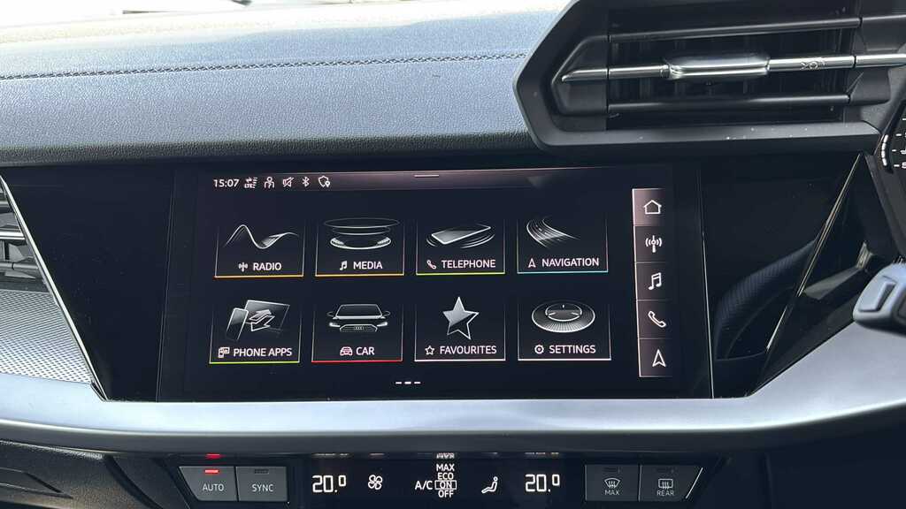 Audi A3 30 Tfsi S Line S Tronic 2024 RV24YAE Black #6