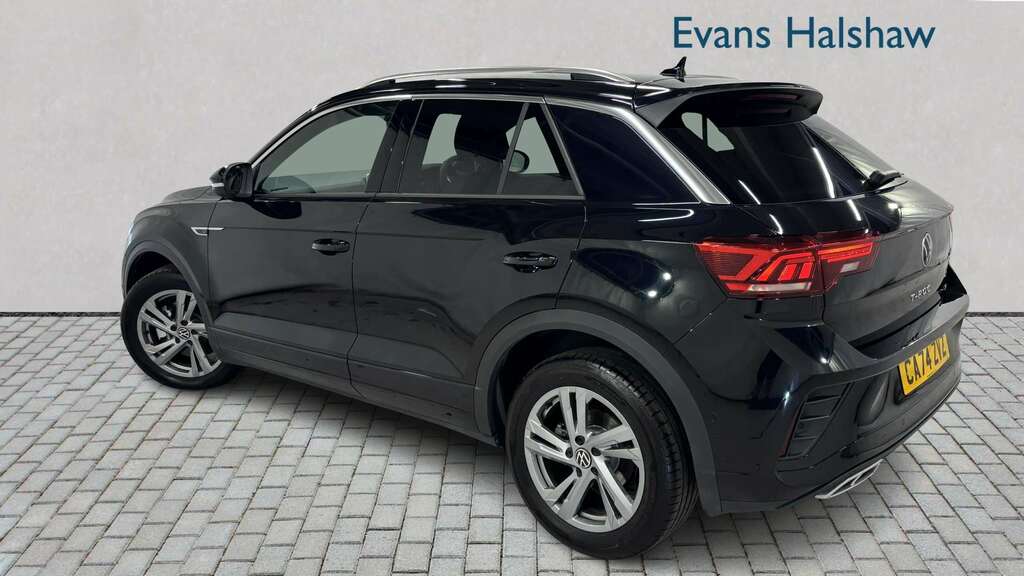 Volkswagen T-Roc 2.0 Tsi 4Motion R-line Dsg 2024 Black #2