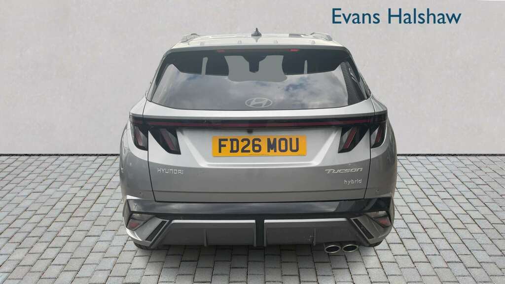 Hyundai Tucson 1.6T 239 Hybrid N Line 2026 FD26MOU Silver #4