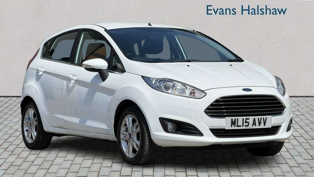 Ford Fiesta 1.0 Ecoboost Zetec 2015 White