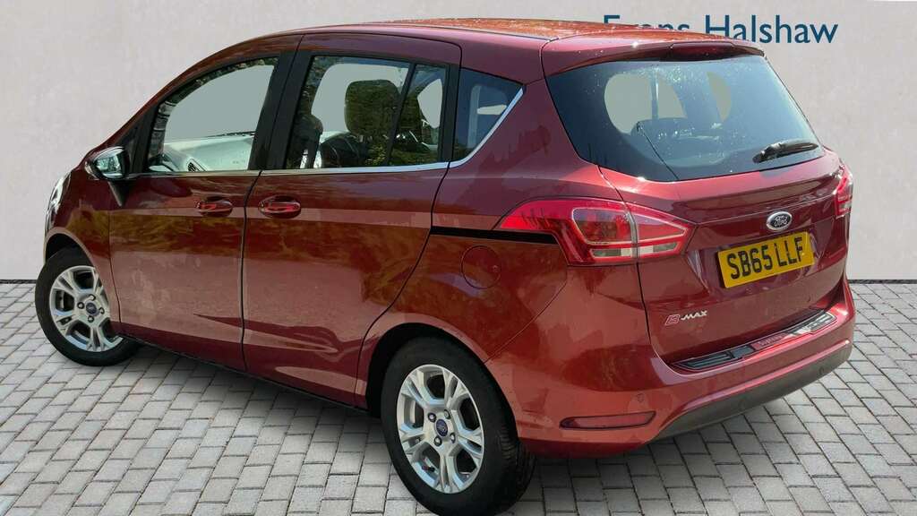 Ford B-Max 1.4 Zetec 2015 Red #2