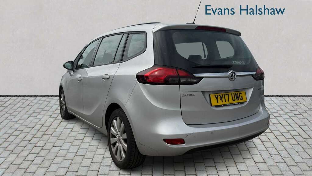 Vauxhall Zafira 1.4T Design 2017 YY17UWG Silver #4