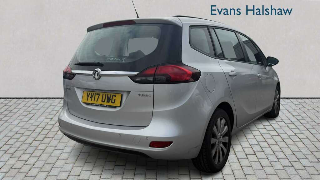 Vauxhall Zafira 1.4T Design 2017 YY17UWG Silver #5