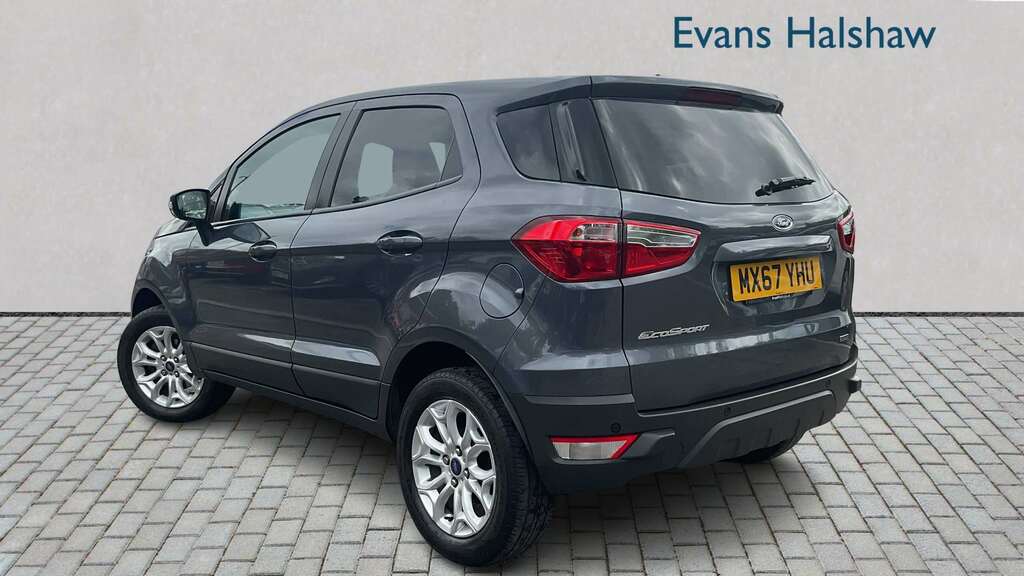 Ford Ecosport 1.0 Ecoboost Zetec 2017 MX67YHU Grey #2