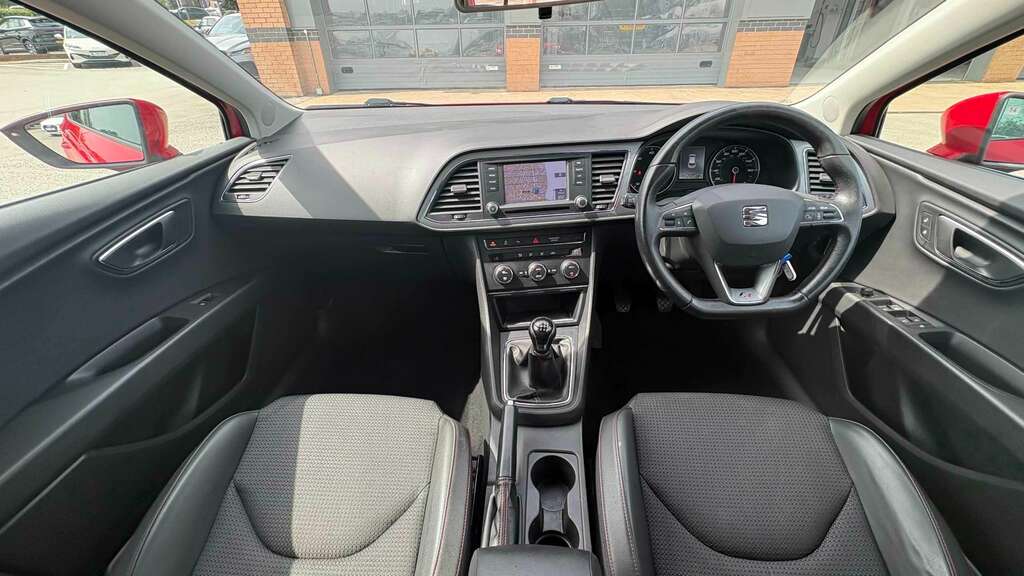 Seat Leon 2.0 Tdi 184 Fr Technology Pack 2015 Red #6