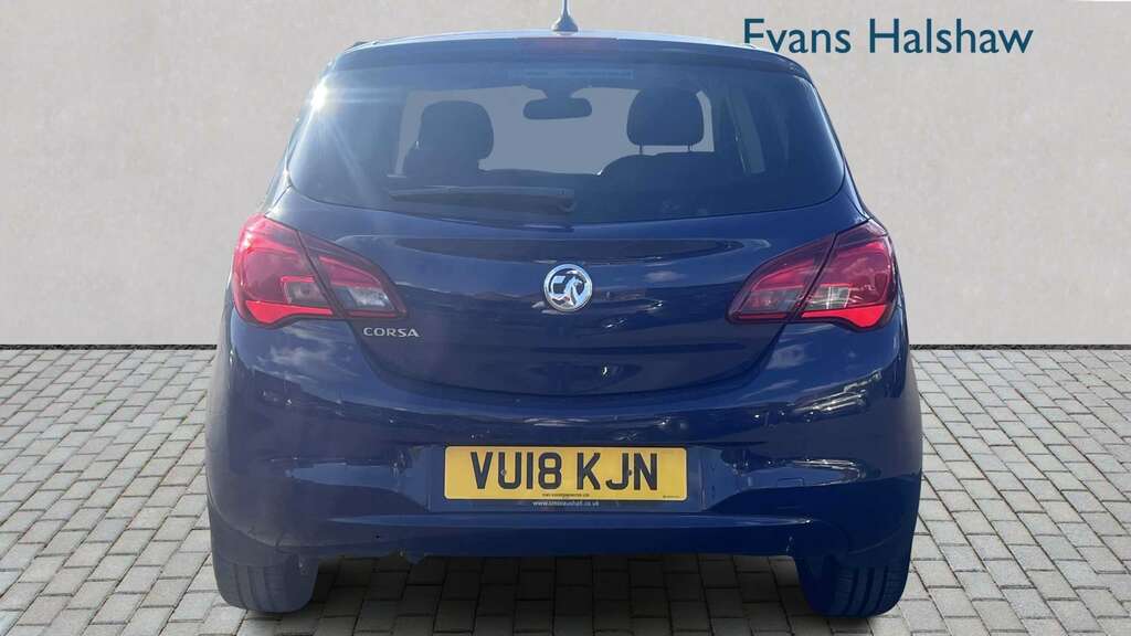 Vauxhall Corsa 1.4 75 Energy Ac 2018 VU18KJN Blue #3