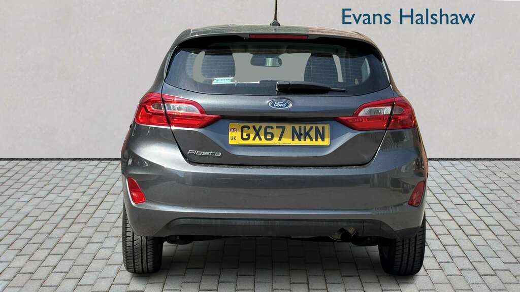 Ford Fiesta 1.0 Ecoboost Zetec 2017 GX67NKN Grey #4