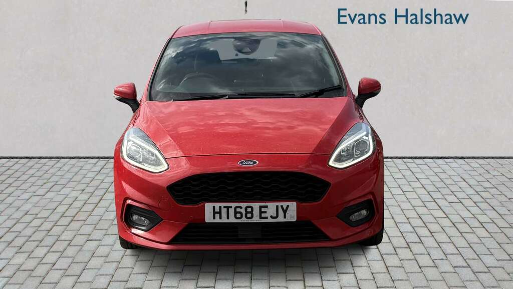 Ford Fiesta 1.0 Ecoboost 125 St-line Navigation 2019 HT68EJY Red #3