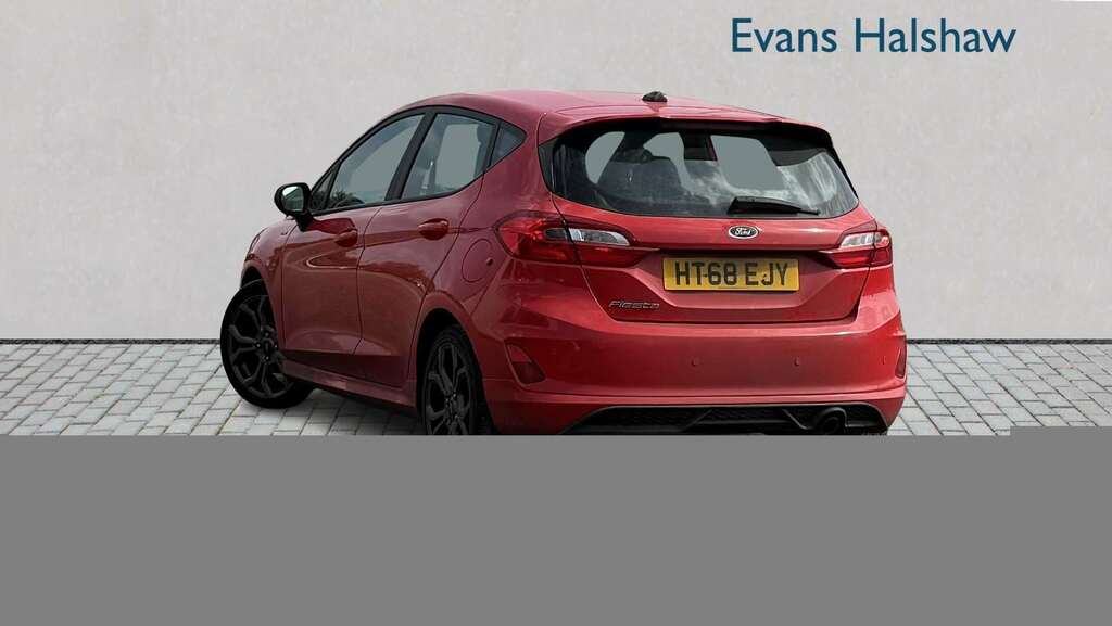 Ford Fiesta 1.0 Ecoboost 125 St-line Navigation 2019 HT68EJY Red #2