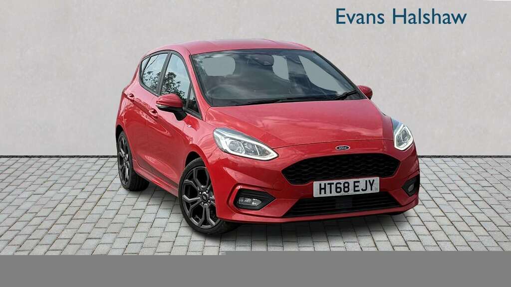 Ford Fiesta 1.0 Ecoboost 125 St-line Navigation 2019 Red