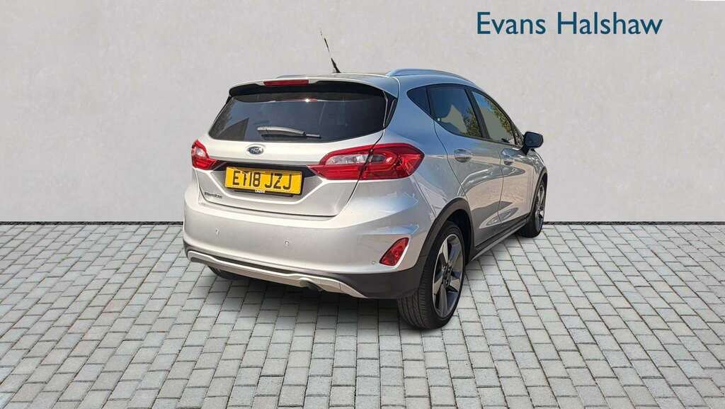 Ford Fiesta 1.0 Ecoboost Active 1 2018 ET18JZJ Silver #4
