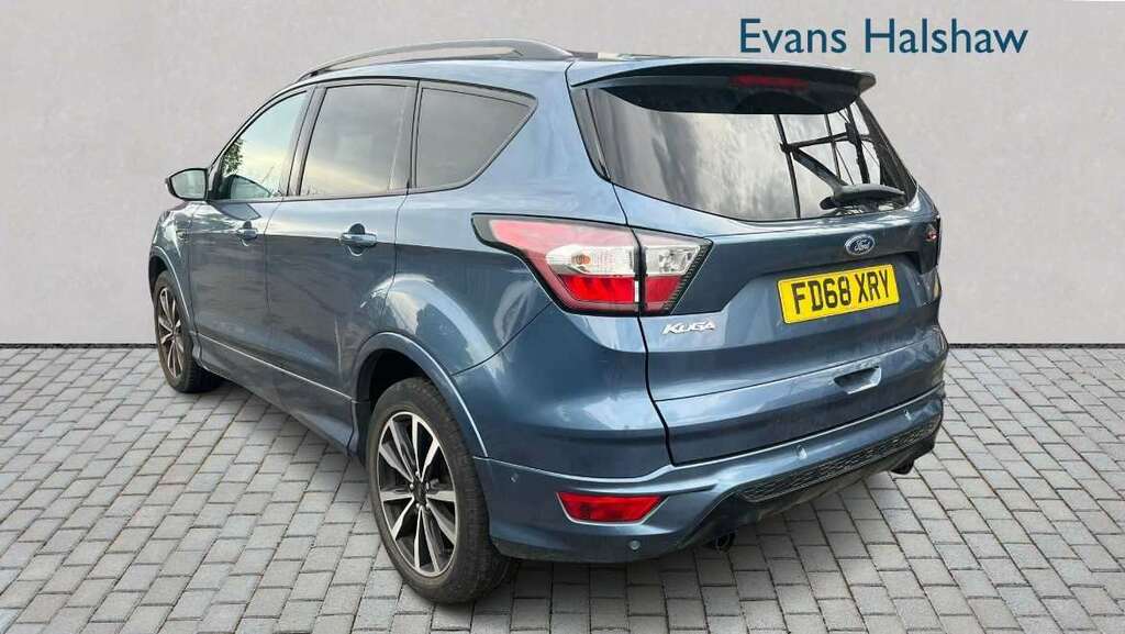 Ford Kuga 2.0 Tdci St-line 2Wd 2019 FD68XRY Blue #4