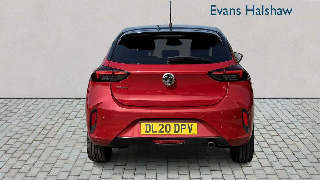 Vauxhall Corsa 1.2 Turbo Sri Premium 2020 DL20DPV Red #4