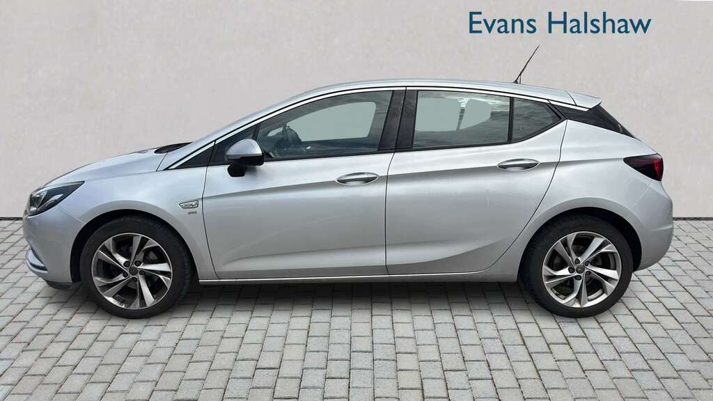 Vauxhall Astra 1.4T 16V 150 Sri 2019 NJ19NUC Silver #3