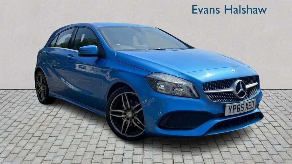 Mercedes-Benz A Class A200d Amg Line 2016 Blue