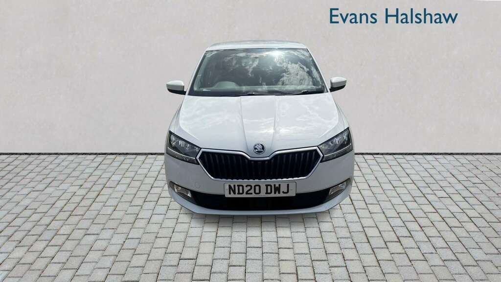 Skoda Fabia 1.0 Tsi Se 2020 ND20DWJ White #2