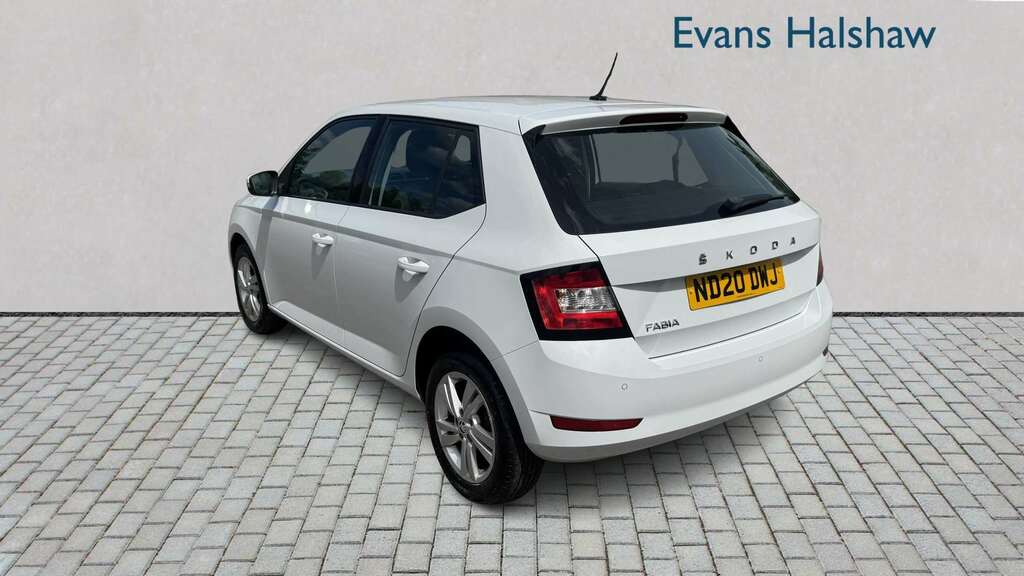 Skoda Fabia 1.0 Tsi Se 2020 ND20DWJ White #6