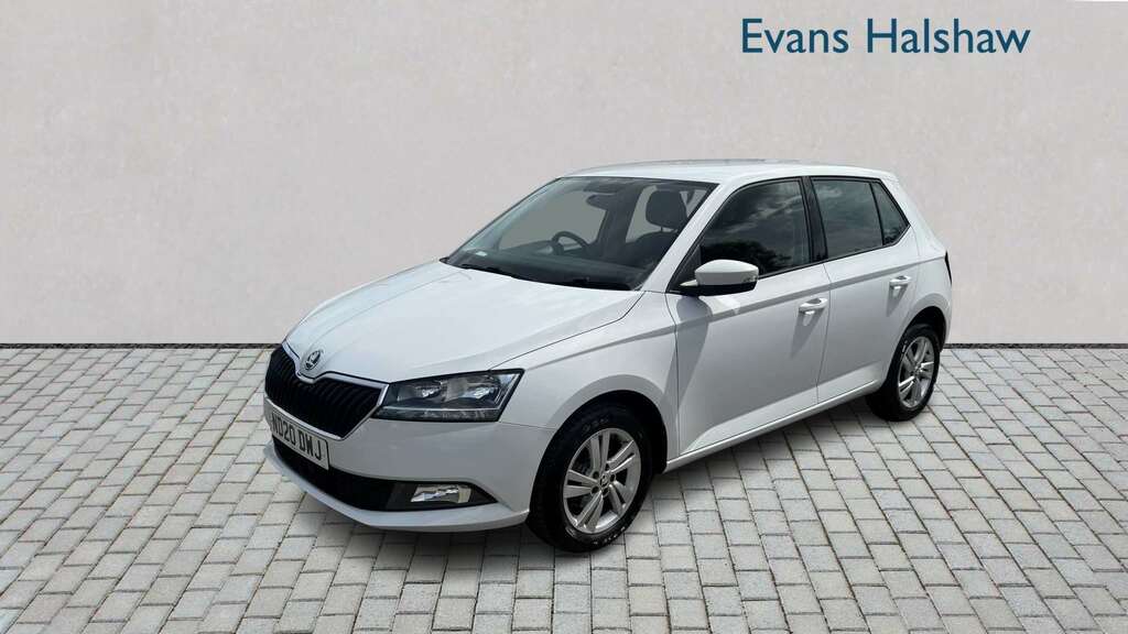 Skoda Fabia 1.0 Tsi Se 2020 ND20DWJ White #4