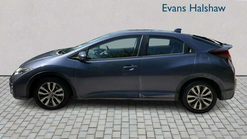 Honda Civic 1.6 I-dtec Se Plus Nav 2016 BL66AXV Blue #3