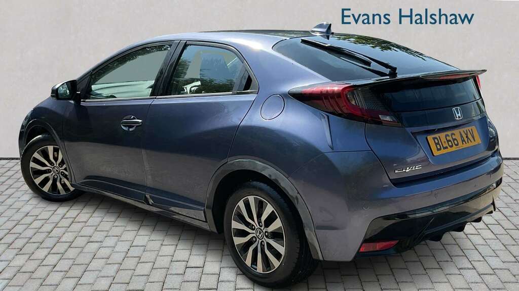 Honda Civic 1.6 I-dtec Se Plus Nav 2016 BL66AXV Blue #2