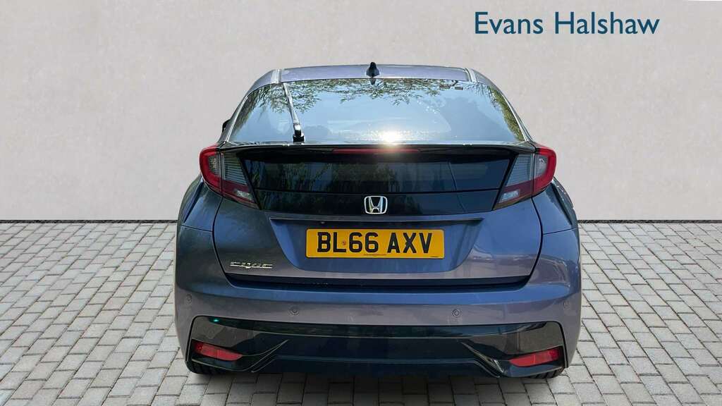 Honda Civic 1.6 I-dtec Se Plus Nav 2016 BL66AXV Blue #5