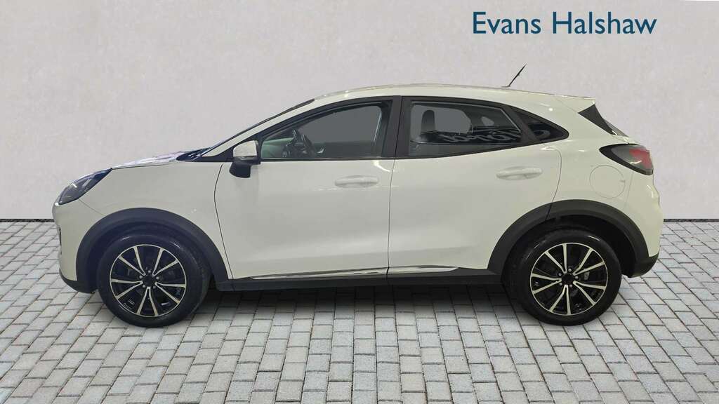 Ford Puma 1.0 Ecoboost Hybrid Mhev 155 Titanium 2021 WP21DRX White #3