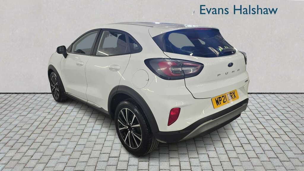 Ford Puma 1.0 Ecoboost Hybrid Mhev 155 Titanium 2021 WP21DRX White #4