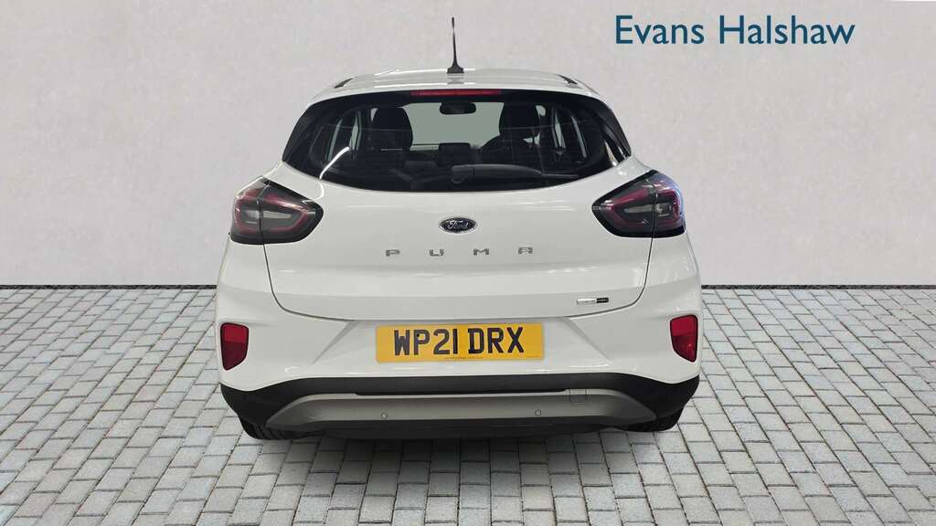 Ford Puma 1.0 Ecoboost Hybrid Mhev 155 Titanium 2021 WP21DRX White #5