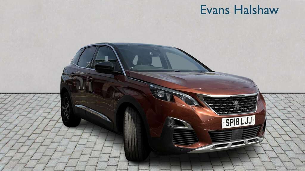 Peugeot 3008 1.6 Bluehdi 120 Gt Line 2018 Brown
