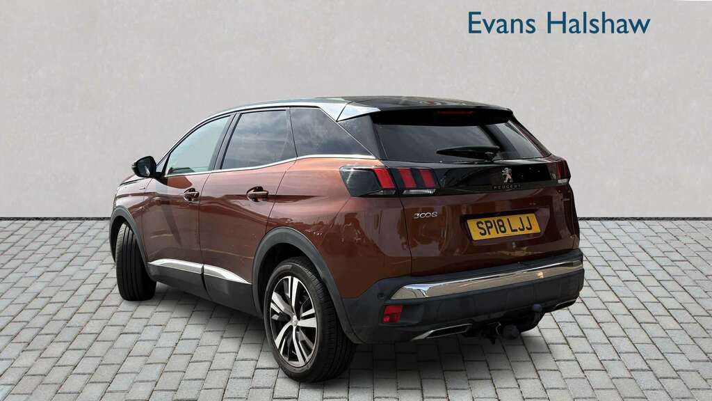 Peugeot 3008 1.6 Bluehdi 120 Gt Line 2018 SP18LJJ Brown #2