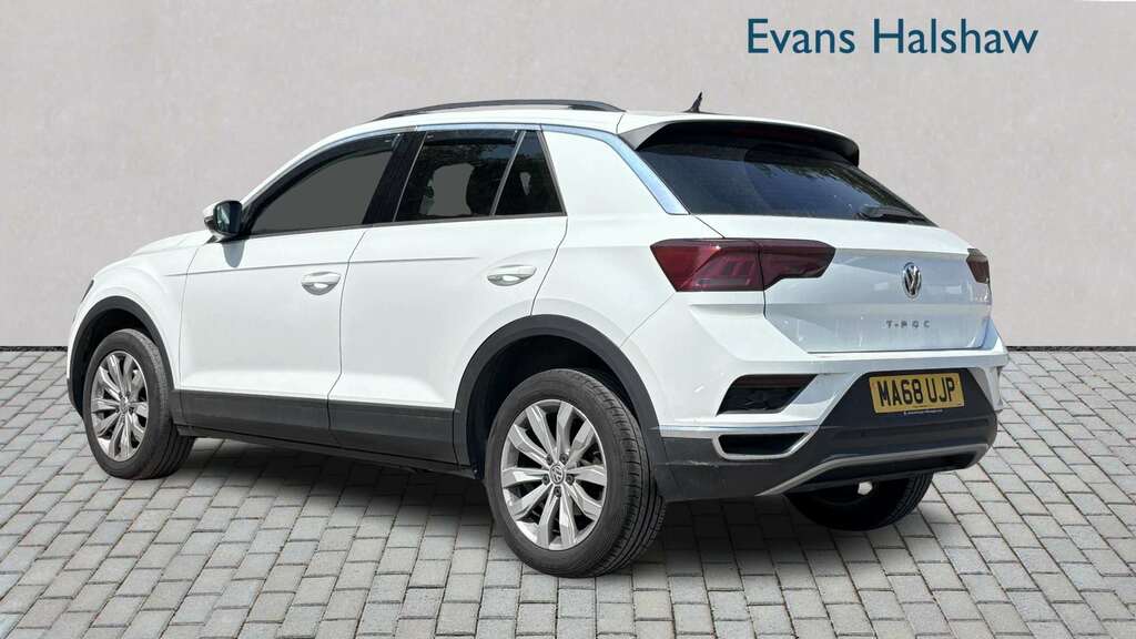 Volkswagen T-Roc 1.6 Tdi Se 2018 MA68UJP White #2