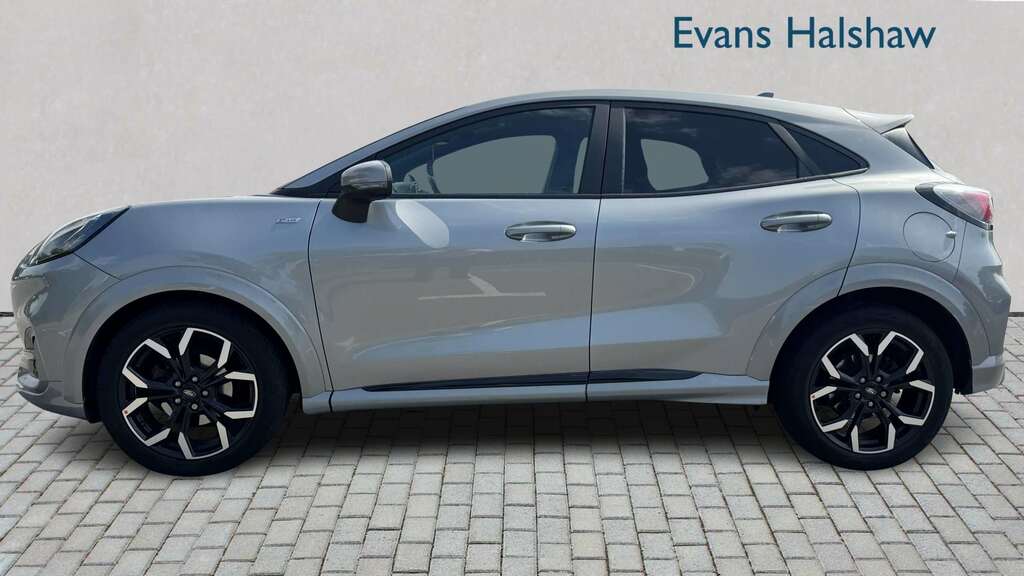 Ford Puma 1.0 Ecoboost Hybrid Mhev 155 St-line X 2021 WT21GKK Silver #4
