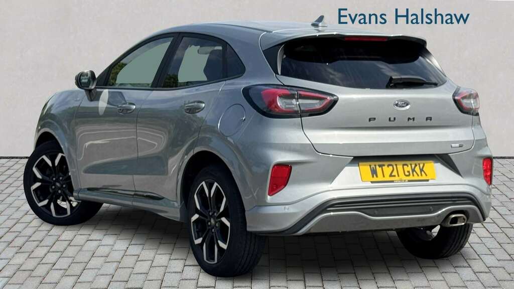 Ford Puma 1.0 Ecoboost Hybrid Mhev 155 St-line X 2021 WT21GKK Silver #2