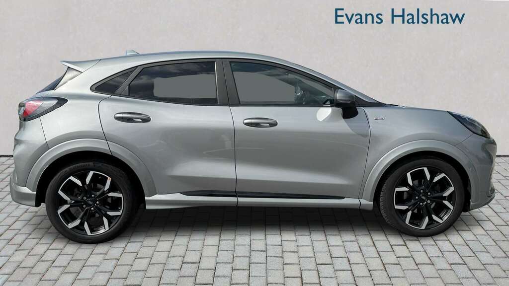 Ford Puma 1.0 Ecoboost Hybrid Mhev 155 St-line X 2021 WT21GKK Silver #3