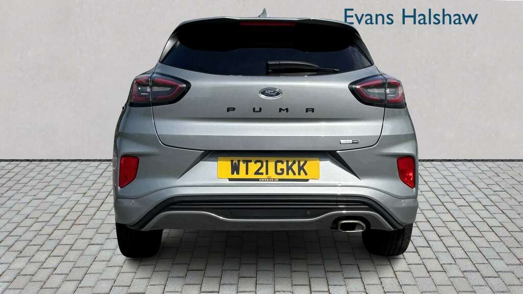 Ford Puma 1.0 Ecoboost Hybrid Mhev 155 St-line X 2021 WT21GKK Silver #6