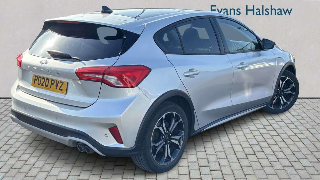Ford Focus 1.0 Ecoboost 125 Active X 2020 PO20PVZ Silver #2