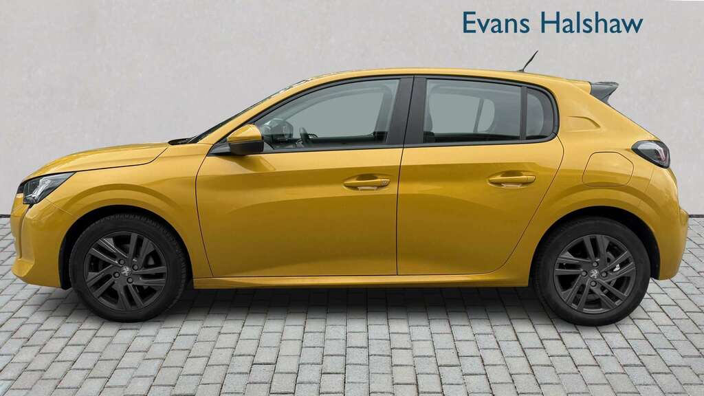 Peugeot 208 1.2 Puretech 100 Active Premium Eat8 2021 MM71KKG Yellow #2