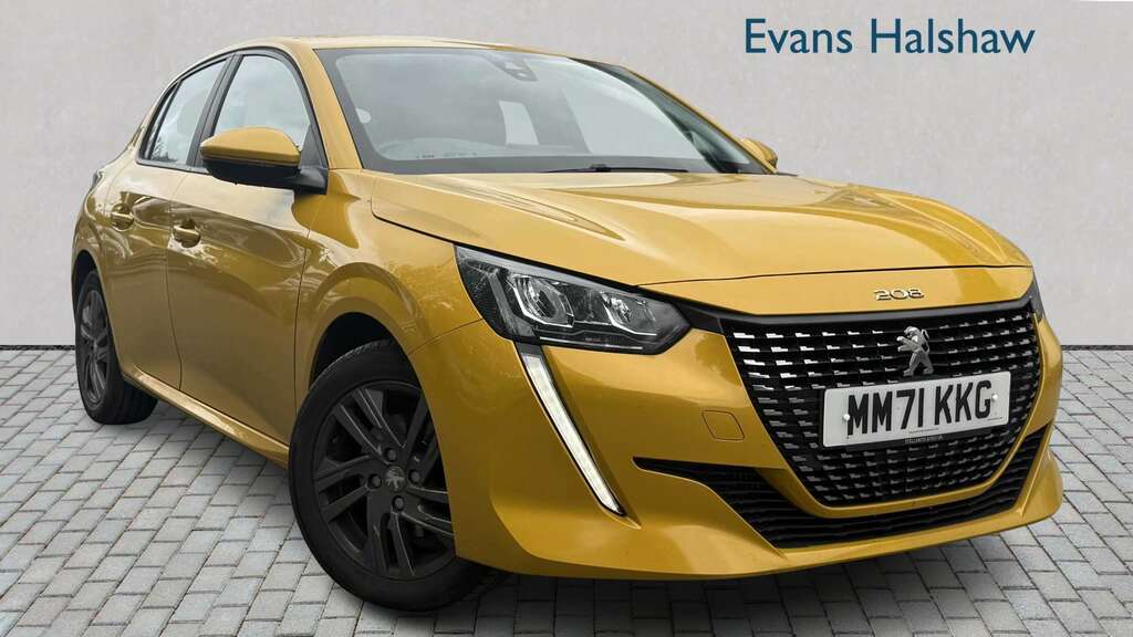 Peugeot 208 1.2 Puretech 100 Active Premium Eat8 2021 Yellow